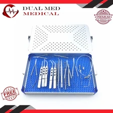 21pcs Ophthalmic Cataract Eye Micro Surgery Surgical Instruments with case box
