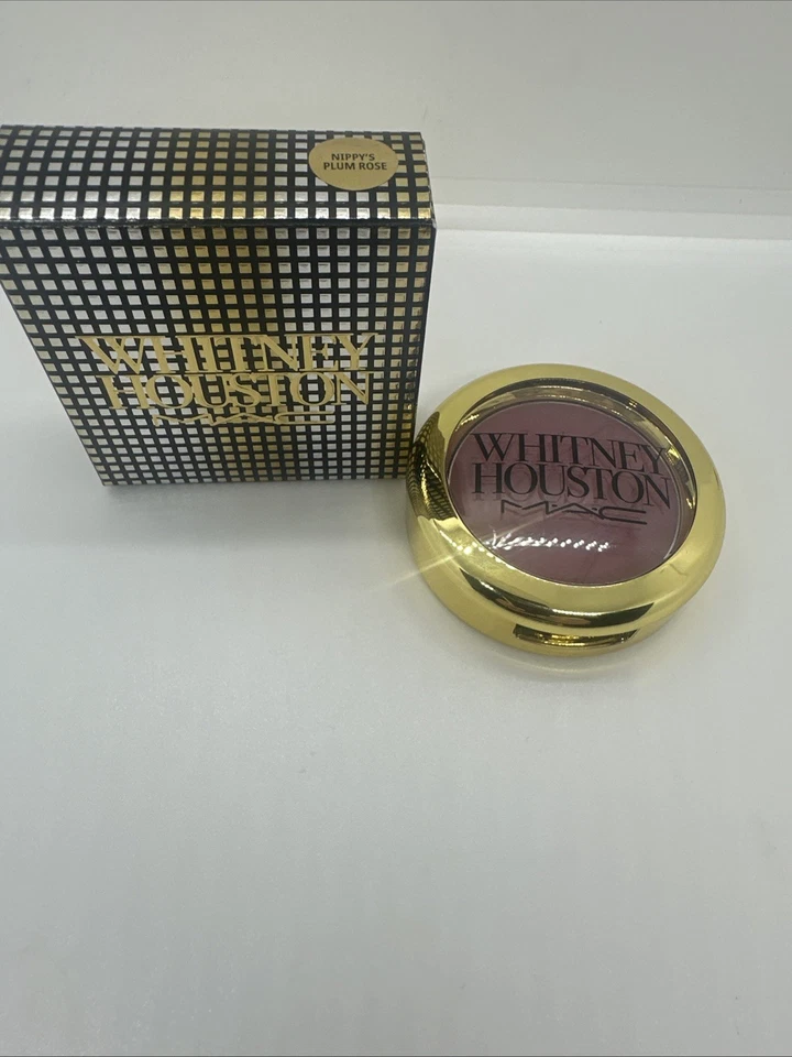 MAC Whitney Houston Powder Face Blush - Nippy's Plum Rose Full Size .21oz NEW - Image 3 of 3
