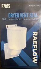 Dryer Vent Cover 4 inch with UV RESISTANT - Outdoor Dryer Vent Cover P7815