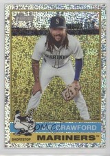 2025 Topps Heritage Chrome Silver Sparkle Refractor JP Crawford #171 1dm5