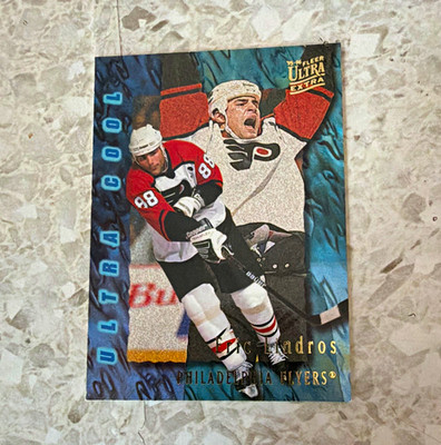Fleer SkyBox 1995-96 Ultra Extra Ultra Goal Eric Lindros #392 Flyers Hockey