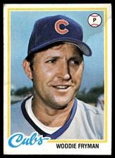 1978 Topps Woodie Fryman Chicago Cubs #585