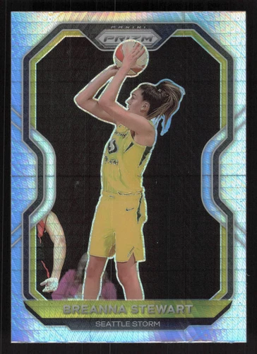 2021 Panini Prizm WNBA #85 Breanna Stewart Prizms Hyper