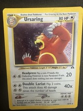 Pokémon TCG Ursaring 15/75 Holo Rare Neo Discovery Moderately Played MP