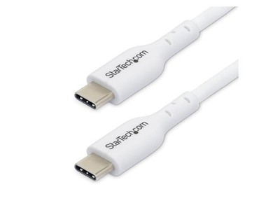 StarTech 1m (3.3ft) White USB-C Charging Cable, USB C Cable, USB 2.0 Type-C