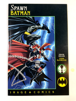 Image SPAWN / BATMAN (1994) #1 Frank Miller Todd McFarlane Key VF/NM Ships FREE!