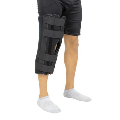 CoreTech 830 Premium  Tri-Panel Orthopedic Knee Immobilizer, Straight-Leg Brace.