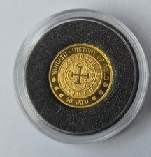 Vanuatu 50 Vatu Spanish Gold Coin 1/25 oz Gold 1.24 gr