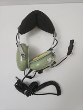 UNTESTED David Clark Aviation Headset Model H10-76 P/N 12510G-21 NO EAR PADS