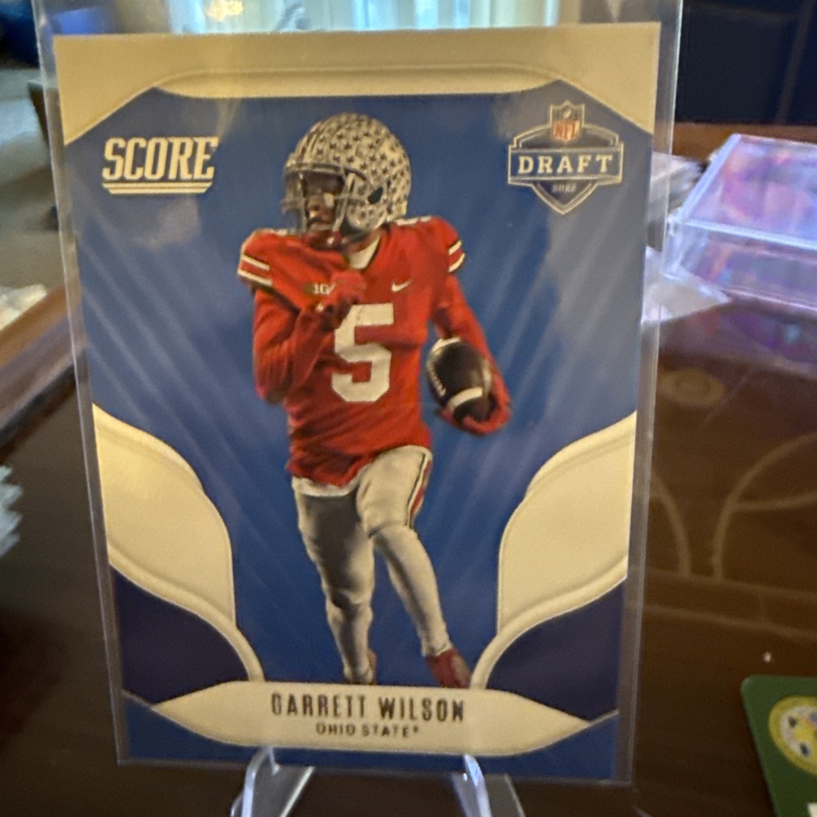 2022 Score - Nfl Draft Garrett Wilson #D8 (RC)