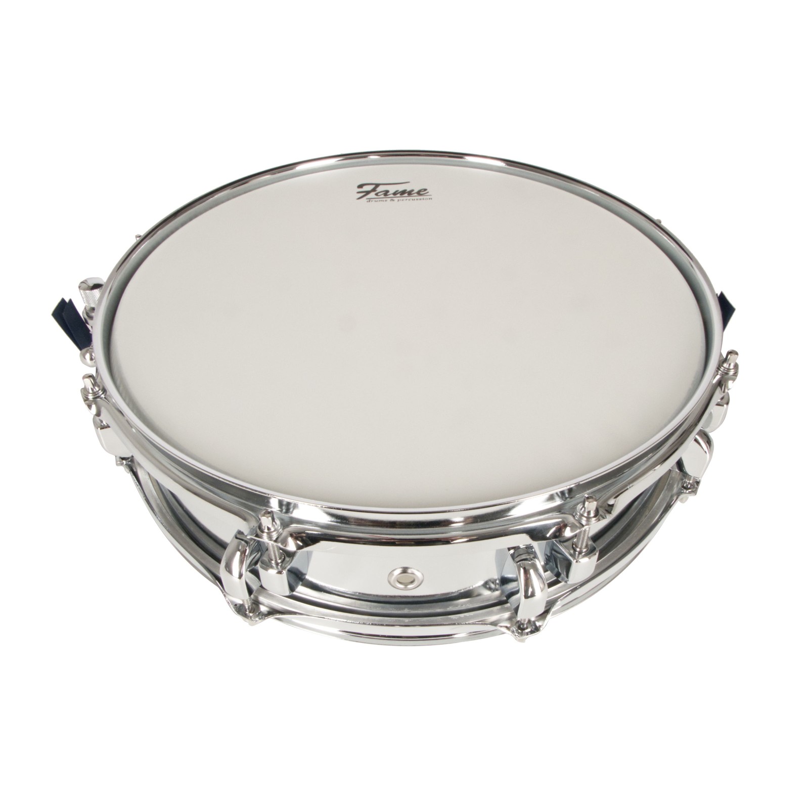 Fame FSSB-35 Piccolo Steel Snare Drum 14x35 Verchromt Stahlkessel Double-Lugs 11090₽