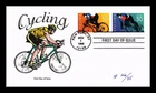 US COVER CYCLING 50C FIRST DAY ISSUE COMBO NF HAND COLORED CACHET