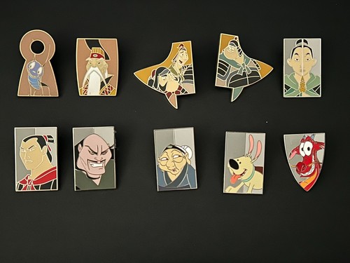 Disney Pin Mulan 25th Anniversary Limited Release Sword Mystery Pin-You Pick
