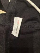Speedo Boys Black Jammer Drawstring Swim Shorts Size 24 -26
