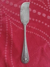 Bead by Whiting Sterling Silver Butter Spreader 5 1/2"