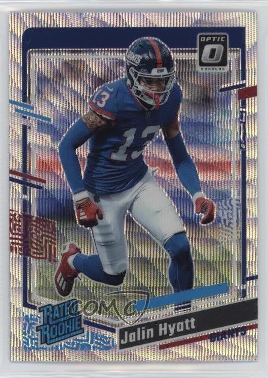 2023 Panini Donruss Optic Rated Wave Prizm /300 Jalin Hyatt #279 Rookie RC 0c6