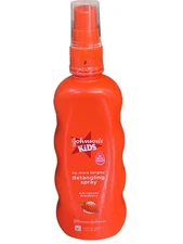 Johnson's Kids NO MORE TANGLES Detangling Spray Sun Ripened Strawberry 10 Fl Oz