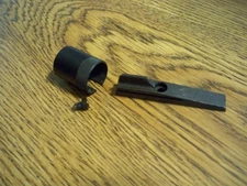 FRONT SIGHT WITH SCREW AND HOOD FOR SAVAGE 340, 325, 840. SINGLE SCREW STYLE.