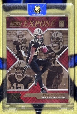 2022 Panini XR - Rookie Expose Chris Olave #RXP-8 Red /149 (RC) Saints