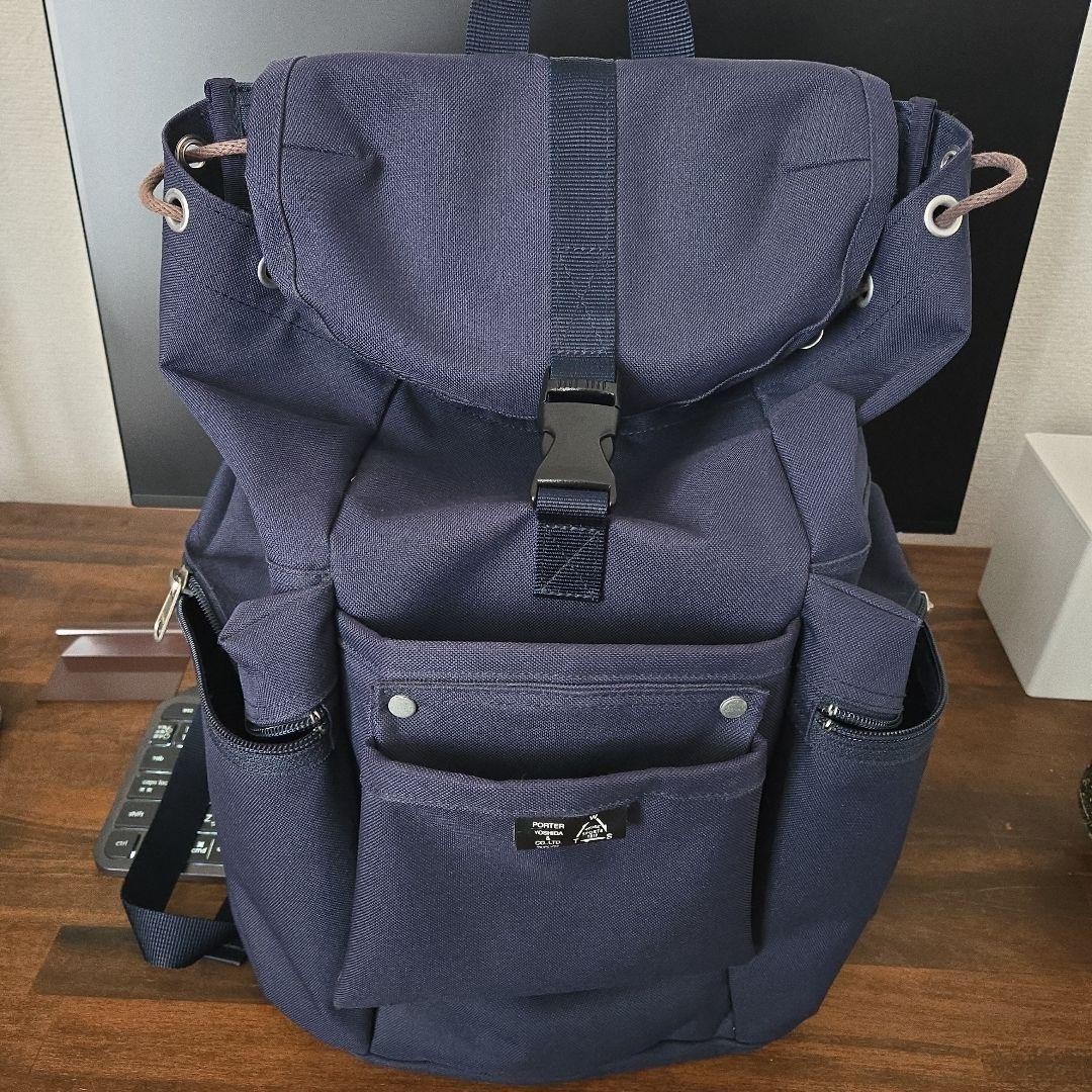 PORTER Navy Rucksack/Backpack - image 1