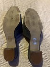 Garnet Hill Gray Suede Sandals 39 Made In Italy  — photo 4