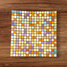 DIY Peel Stick Metal Mosaic Tiles Self Adhesive Stainless Steel Backsplash