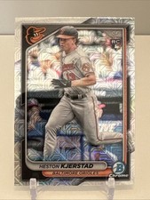 Heston Kjerstad 2024 Bowman Chrome Mega Mojo Refractor RC Baltimore Orioles #44
