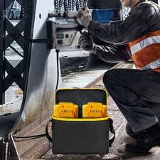 Battery Storage Bag Protection Waterproof Professional Hold 2 Pack Organizer