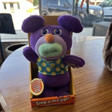 Mattel The Sing-A-Ma-Jigs Purple Plush Clementine New In Box