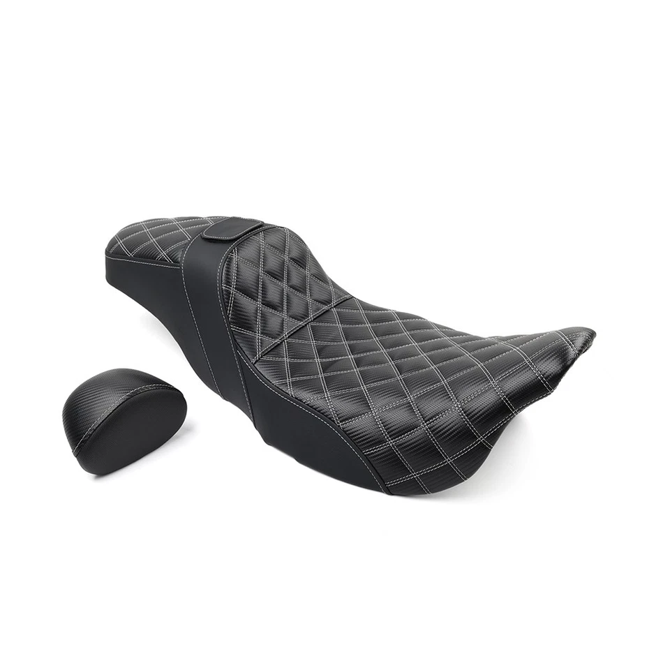 Asiento de dos arriba y respaldo del conductor para Harley Electra Street Glide FLHX FLHXS - Imagen 2 de 4