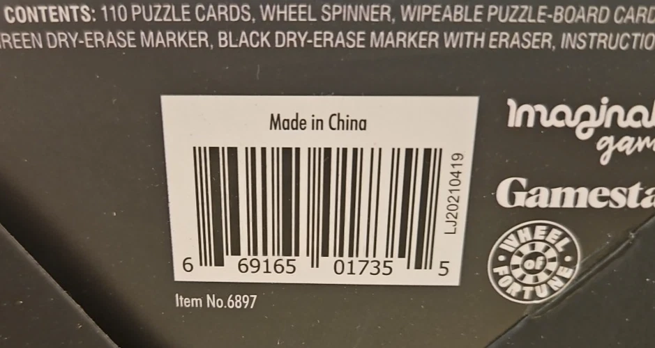 Wheel Of Fortune Game Box By Imagination Games - New G - Image 4 of 4