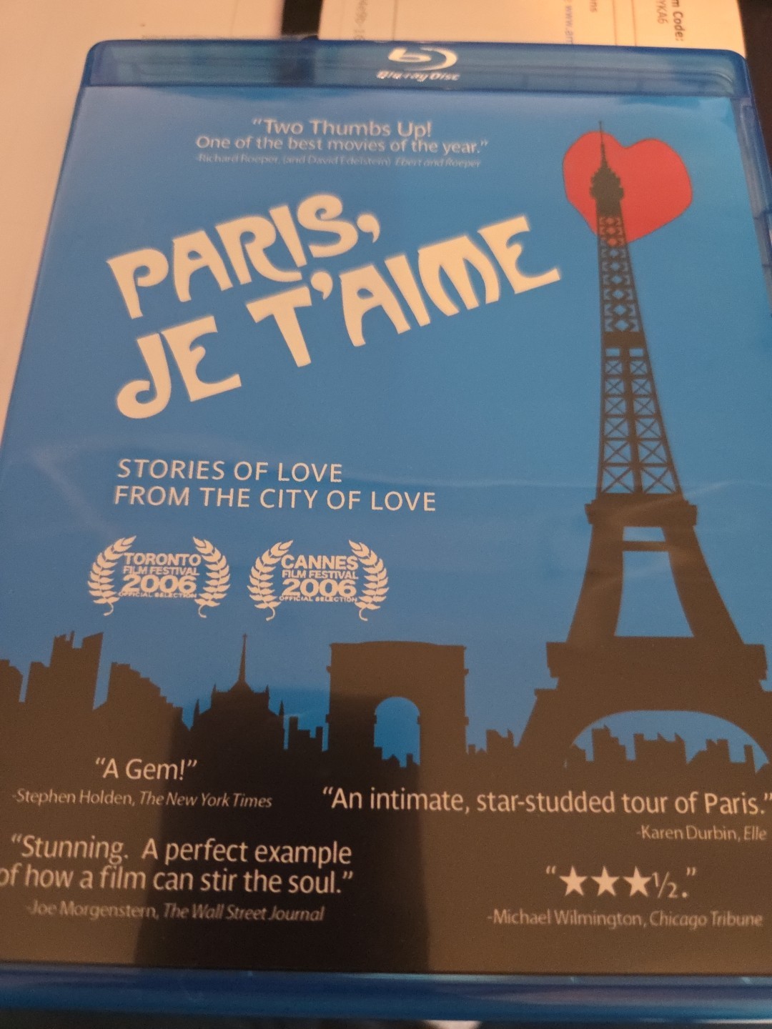 Paris Je T'aime (Blu-ray, 2006)
