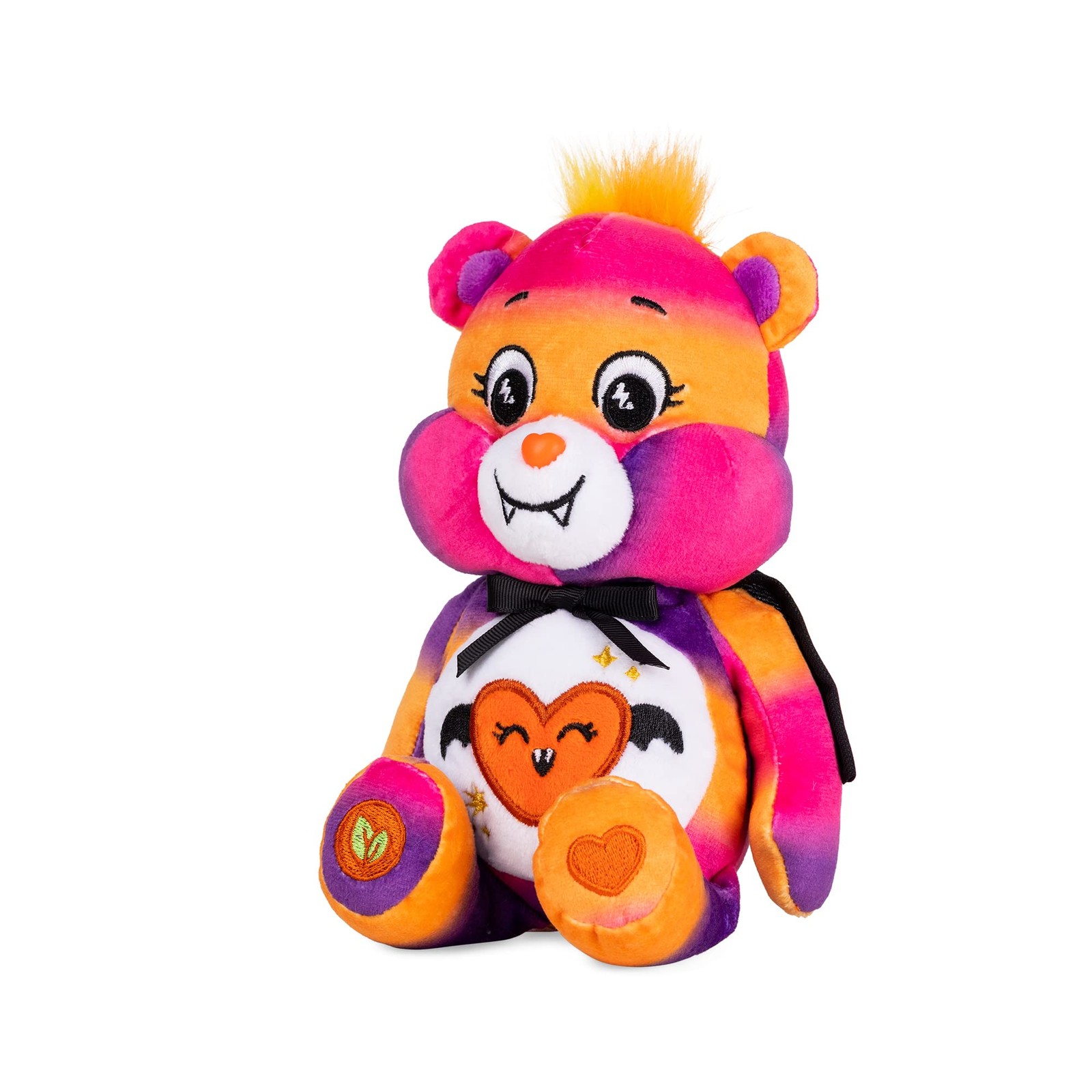 Basic Fun Care Bears Halloween Spooky Sparkle Bear 22cm 8 inches, Multicolor