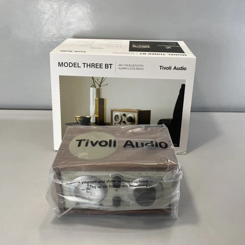 Tivoli Model Three BT Bluetooth Clock Radio USB Charging