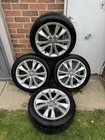 Set Of 4 Oem Audi A3 17 Alloys With Tyres