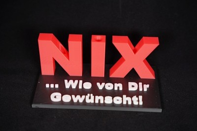 ''Nix Wie du es dir Gewünscht Hast'' Geld Geschenk