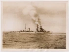 Original WW2 Press Photo 1940 Italian Cruiser Bartolomeo Colleoni Sinking #g120