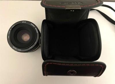 Sigma Macro 2.8 50mm Multi-Coated Lens with Case - Vintage - Pre-Owned
