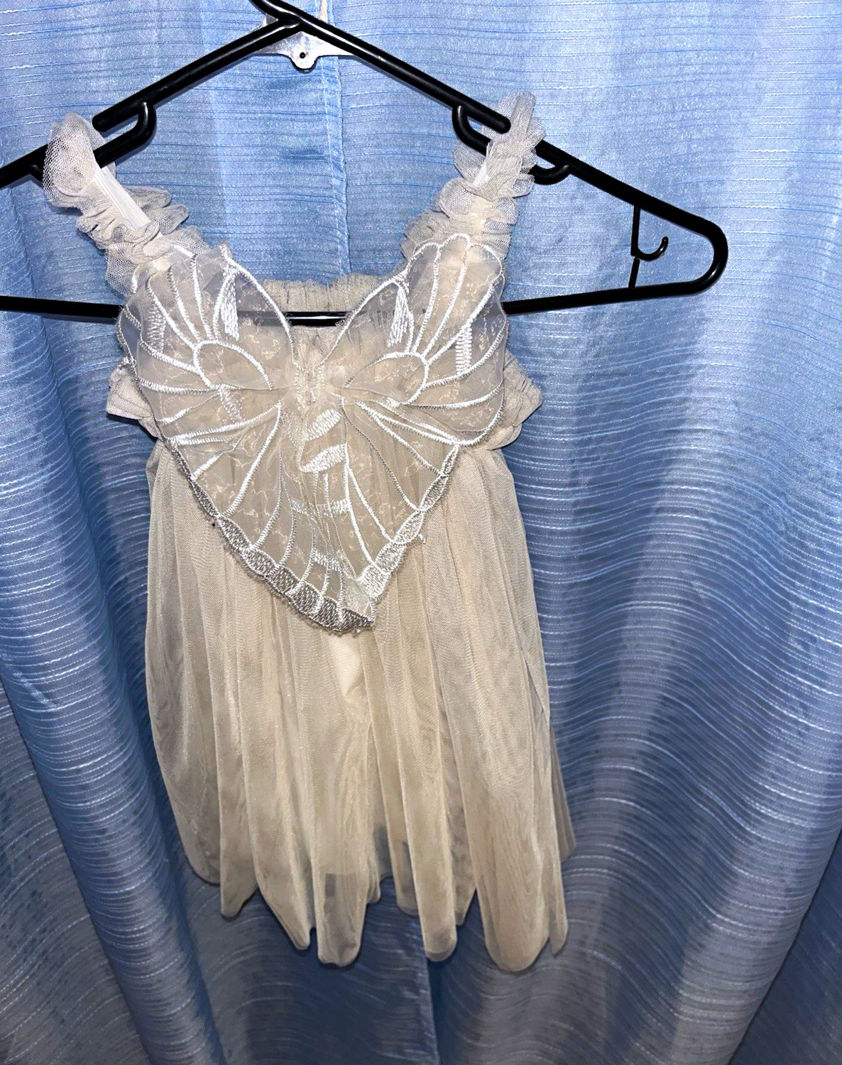 Vestido tutú de hadas para niñas blanco de tul sin mangas con volantes correas hasta la rodilla 0-12 meses