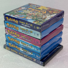 POKEMON SERIES DVD Season 1 - 25  21 Movies All Region USA English Version