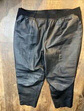 Bagatelle Black Leather Pants Size Unknown