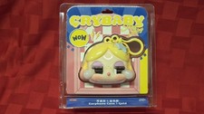 POP MART CRYBABY Shiny Shiny Earphone Case Gold Authentic New Sealed