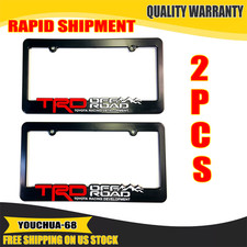 TRD-OFFROAD-License-Plate-Frames-Toyota-Tacoma-Tundra-4Runner-RAV4-Highlander US