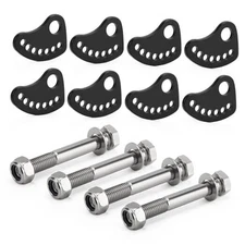 Adjustable Camber Kit Lock & Upper Arm Alignment Cam Bolt Kit Compatible with 