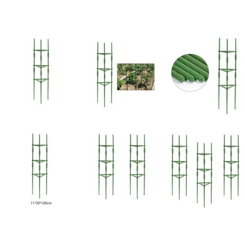 Garden Use Tomato Bracket Kit Flower Bracket Kit Steel Pipe 11*30*120cm - Bild 11 von 16
