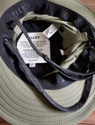 Genuine Tilley Ultralight Hat - Outdoor Hat Safari - Size L/G - Olive - New