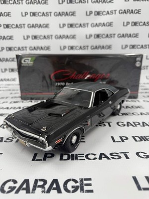 GREENLIGHT 1970 Dodge Challenger R/T 426 Hemi 1:18 Diecast Black