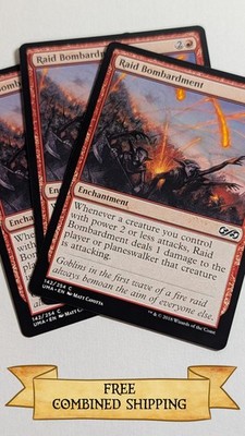 3x Raid Bombardment Ultimate Masters Regular
