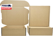 6 X 6 X 2 Inches Small Shipping Boxes 50 Pack Corrugated Cardboard Packaging Bus