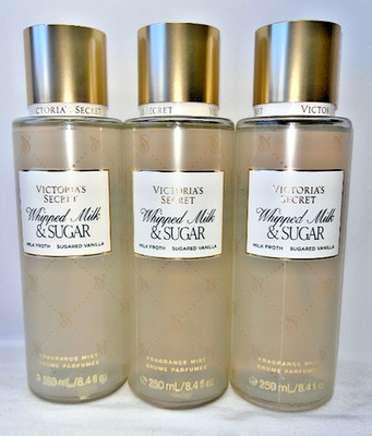 3 Whipped Milk & Sugar Victoria's Secret Fragrance Mist 8.4 fl oz
